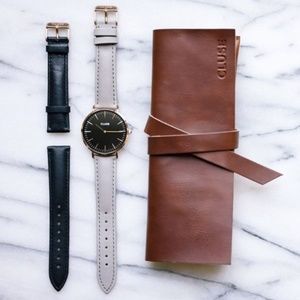 CLUSE Bohème Rose Gold Watch With Dual Straps